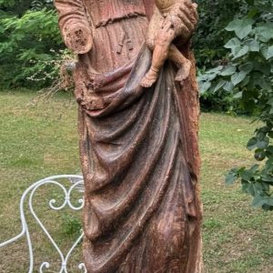 S3812 Maryja Dziewica z Dzieciątkiem, Rzeźba, XIV w.