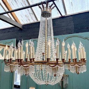 S3841 Żyrandol, XX w.