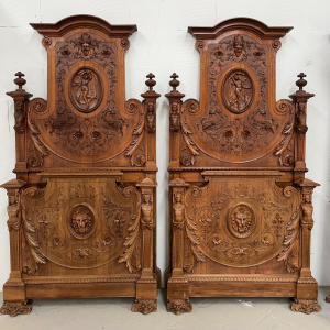 S3892 Para łóżek, XIX w.