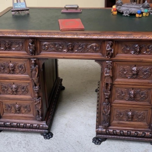 S3898 Neorenesansowe biurko, XIX w.