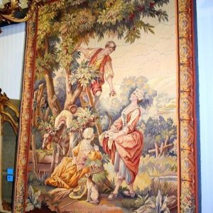 S1408 Scena romantyczna, Gobelin, XIX w.