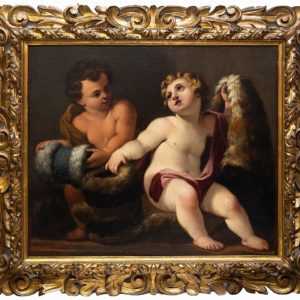 S2077 Putta, Olej na płótnie, XVIII w.