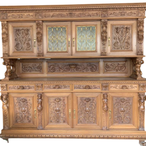 S3906 Renesansowy kredens na lwich łapach, XX w.