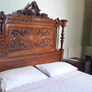 S3948 Łoże + szafa, XIX w.