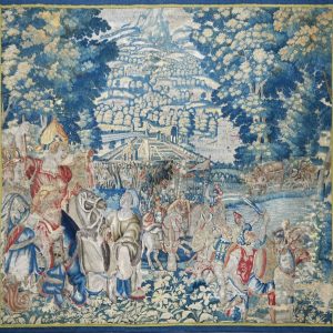 S2898 Wyjazd monarchy na wojnę świętą, Gobelin, XVI/XVII w.