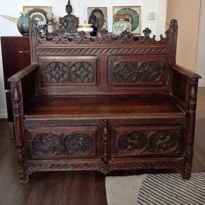 S3973 Bretońska ławka/skrzynia