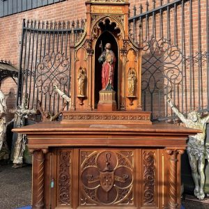 S3457 Gotycki ołtarz, XIX w.