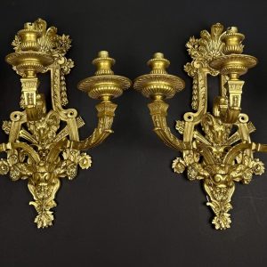 S4022 2 x Kinkiet, XIX w.