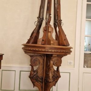 S4032 Renesansowy stojak na broń palną, XIX w.