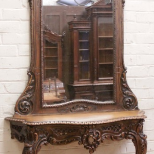 S3026 Konsola z lustrem, XIX w.