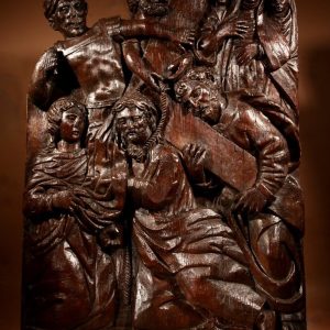 S3893 Chrystus niosący krzyż, Relief, XVI w.