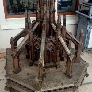 S1480 Gotyckie zadaszenie ambony, XIX w.