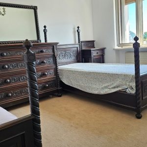 S1841 Neorenesansowy zestaw do sypialni, XIX/XX w.