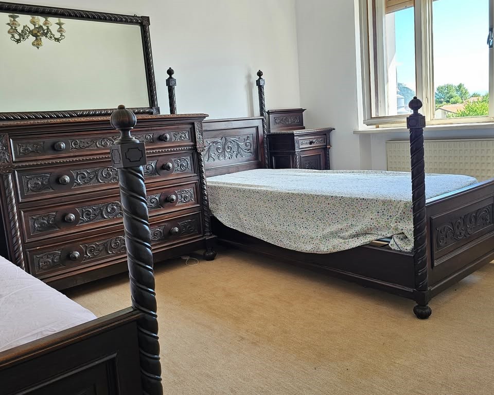 S1841 Neorenesansowy zestaw do sypialni, XIX/XX w.