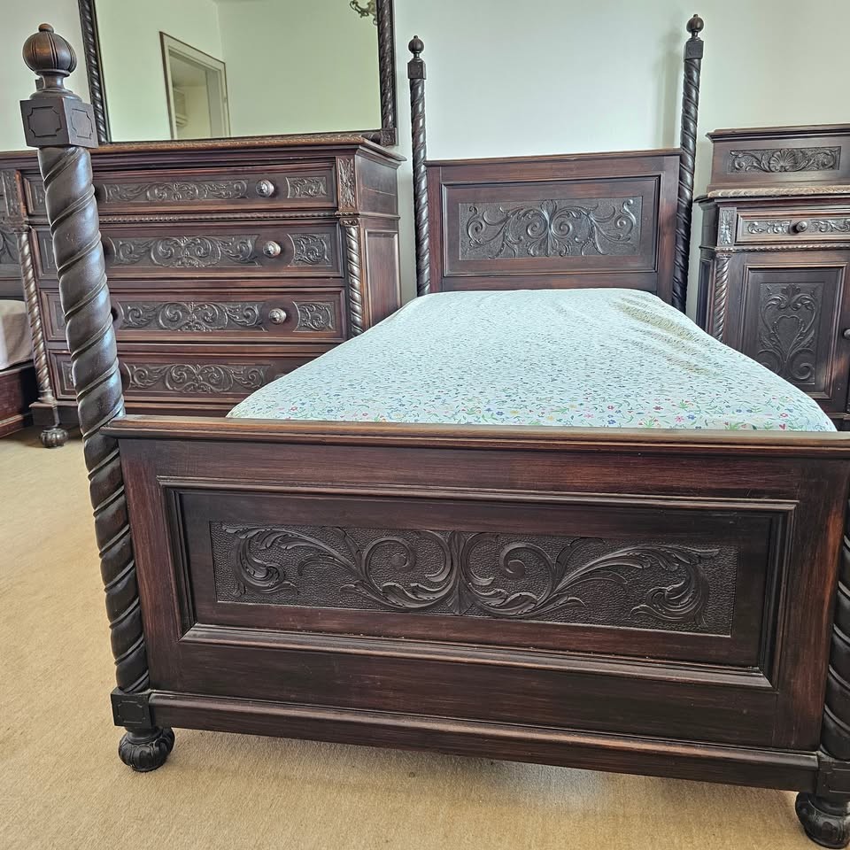 S1841 Neorenesansowy zestaw do sypialni, XIX/XX w.