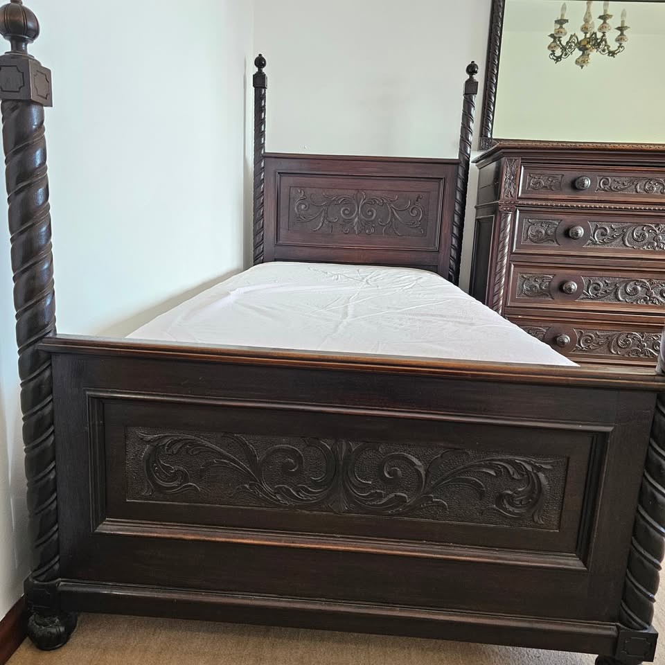 S1841 Neorenesansowy zestaw do sypialni, XIX/XX w.