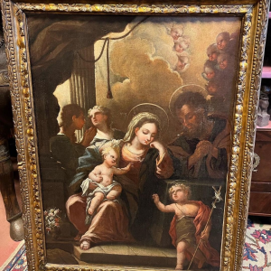 S4110 Święta Rodzina, Olej na płótnie, XVIII w.