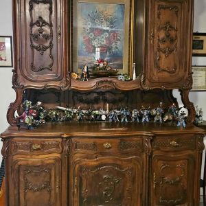 S4116 Para kredensów + bufet z lustrem