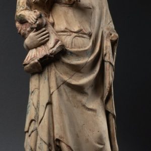 S2802 Madonna z Dzieciątkiem, Rzeźba, XIV w.