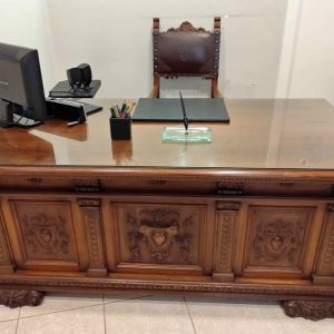 S4122 Neorenesansowy zestaw do gabinetu, XX w.