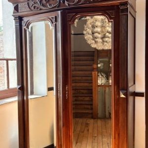 S930 Szafa + komoda z lustrem, XX w.