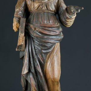 S2053 Ewangelista, Barokowa rzeźba, XVII w.