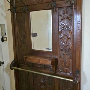 S4138 Wieszak + ławka/skrzynia