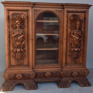 S4176 Renesansowa biblioteczka/szafka, XX w.