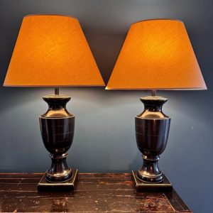 S4191 2 x Lampa z abażurem