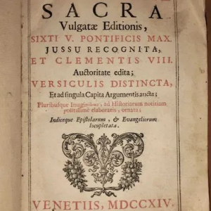 S3585 Biblia Sacra, 1714 r.