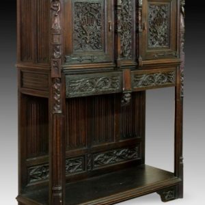 S4254 Neogotycka szafka, XIX w.