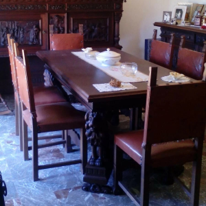 S1318 Renesansowy zestaw do jadalni, XX w.