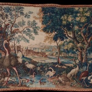 S2491 Ptaki, Duży gobelin, XVIII w.