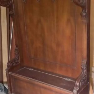 S3436 Ławka/Skrzynia z wieszakiem