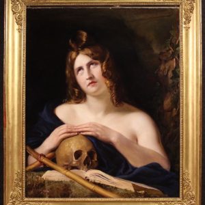 S3698 Maria Magdalena, Olej na płótnie, XIX w.