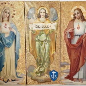 S4165 Religijny tryptyk, XIX w.