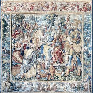 S234 Cyrus II Wielki, Duży gobelin, XVII w.