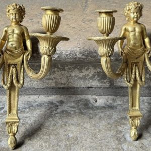 S4293 2 x Kinkiet, XIX w.