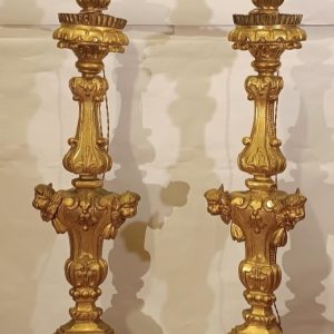 S3889 2 x Lampa/Lichtarz, XVIII w.