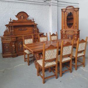 S1158 Rokokowy zestaw do jadalni, XX w.