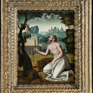 S1188 Święty Hieronim, Olej na drewnie, XVI w.