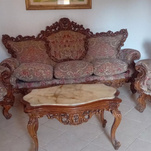 S2085 Barokowy zestaw wypoczynkowy, XX w.