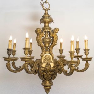 S4363 Żyrandol, XIX w.