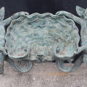 S3106 Para puttów z dużą muszlą, Rzeźba, XX w.