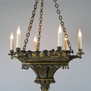 S789 Neogotycki żyrandol, XIX w.