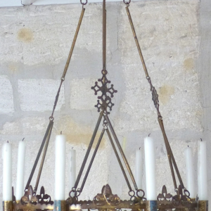 S4229 Gotycki żyrandol, XIX w.