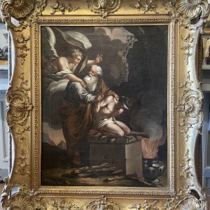 S117 Ofiarowanie Izaaka, Olej na płótnie, XVII w.