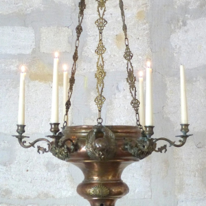 S362 Gotycki żyrandol, XIX w.