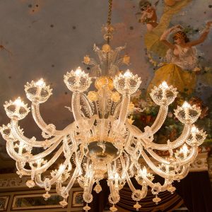 Murano karbowane szkło 150cm x 200 cm