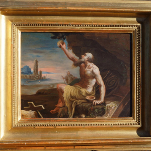 S1210 Paweł z Teb, Olej na miedzi, XVIII w.